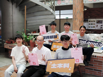 花東唯一獲獎!臺東專校土木科探究海岸養灘議題獲全國專題競賽佳作圖片